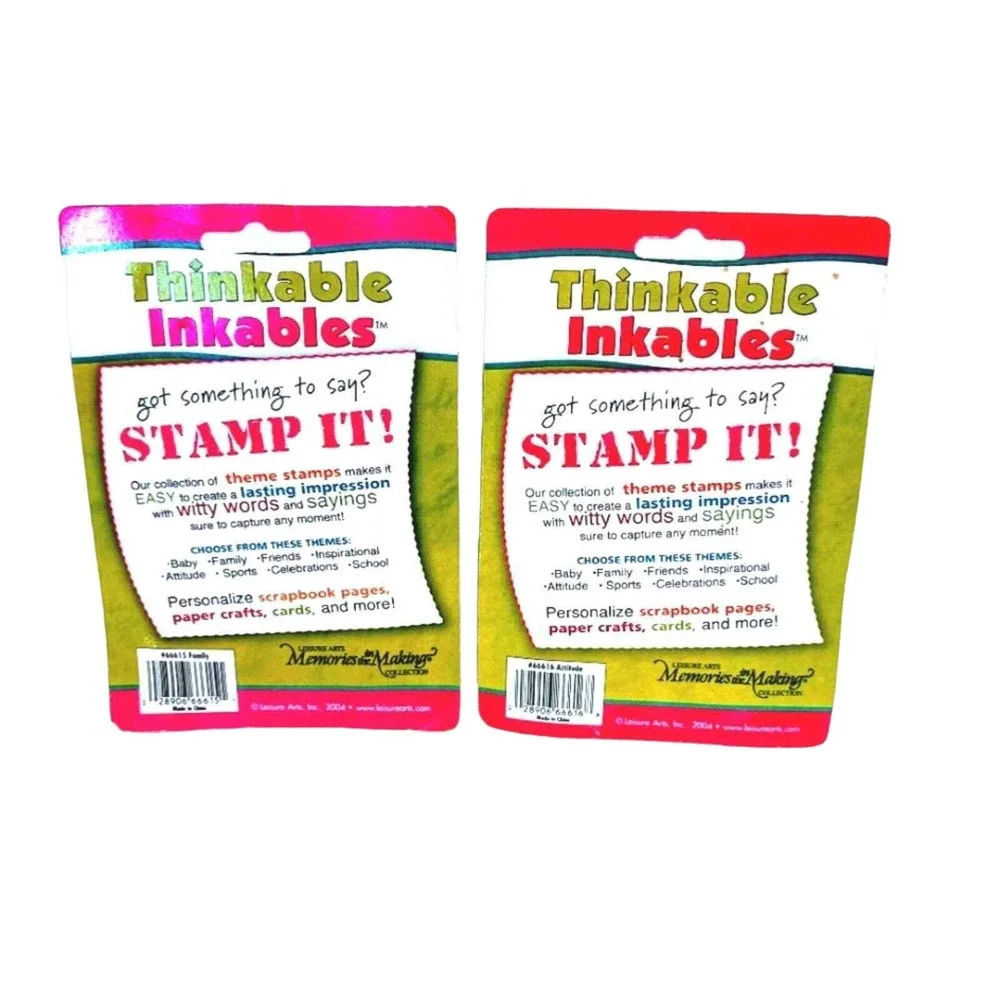 Thinkable Inkables Stampers tools for Scrapbooking and Crafting